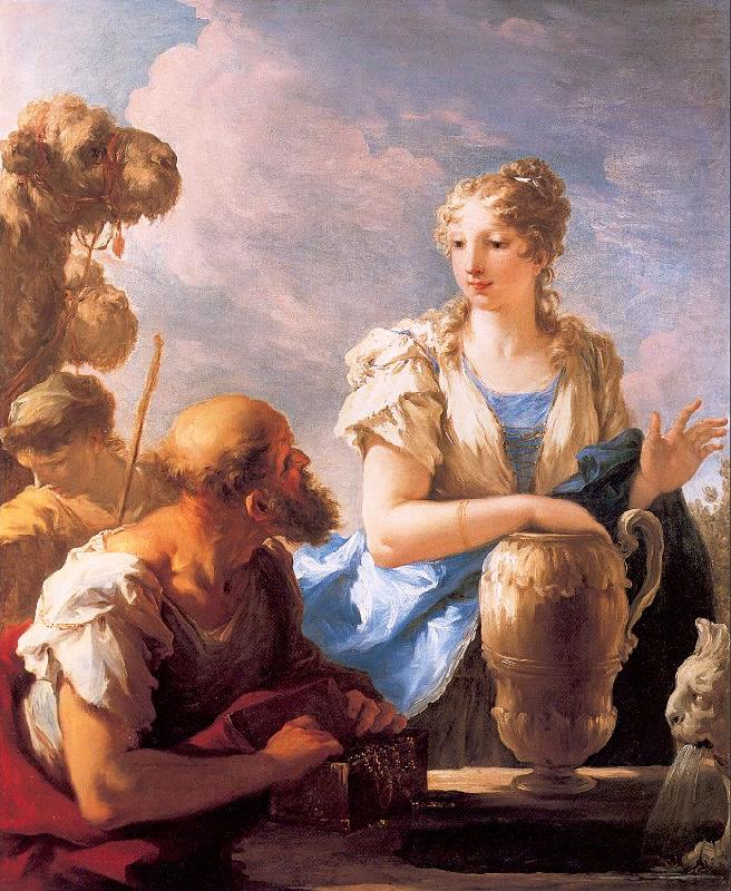 Rebecca at the Well, PELLEGRINI, Giovanni Antonio